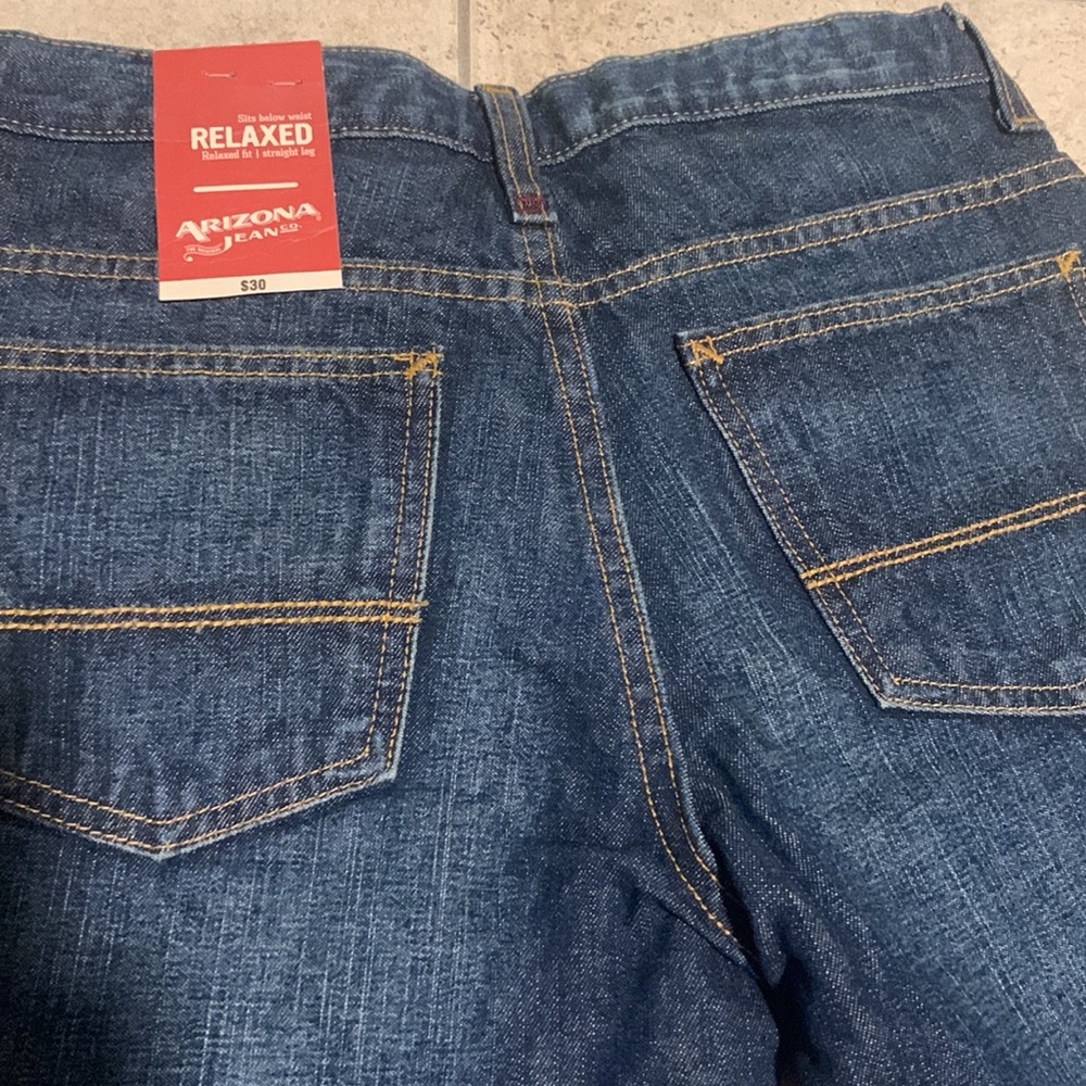 **NWT** Arizona  Jeans Size 14 Relaxed Regular - Picture 5 of 5